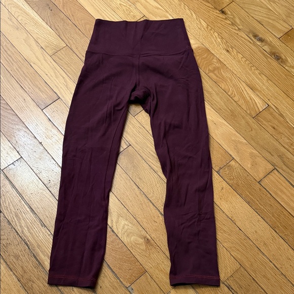 lululemon athletica Pants - Lululemon Align Burgundy Leggings

25”